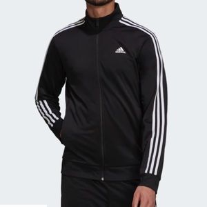NEW ADIDAS ESSENTIAL WARM UP 3 stripes track jacket Size:M